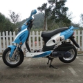 EPA vuxen Street Scooter Moped 50cc grossist blå